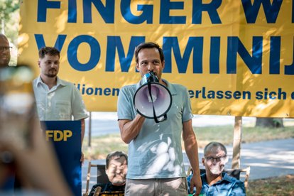 Protestaktion - Finger Weg vom Minijob - 26-07-31 Hagen