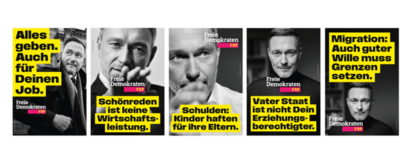Wahlsujets zur Bundestagswahl.