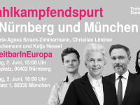 Wahlkampfendspurt zur Europawahl.