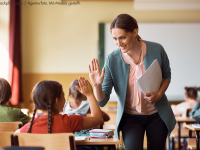 Unterricht in einer Schulklasse.