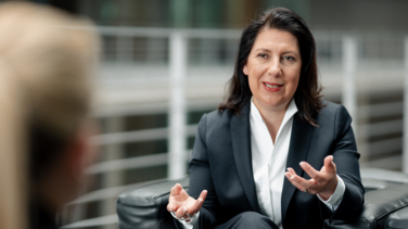 Bayerns FDP-Vorsitzende und Parlamentarische Staatssekretärin beim Bundesminister der Finanzen Katja Hessel.