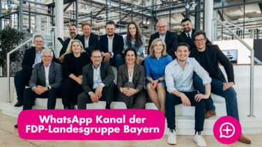 Die bayerischen FDP-Abgeordneten im Deutschen Bundestag.