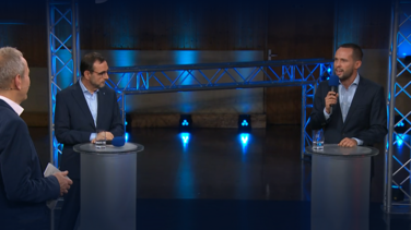 Bayerns FDP-Landesvorsitzender Martin Hagen in der Sendung „jetzt red i“ des Bayerischen Rundfunks vom 16. Oktober 2024.