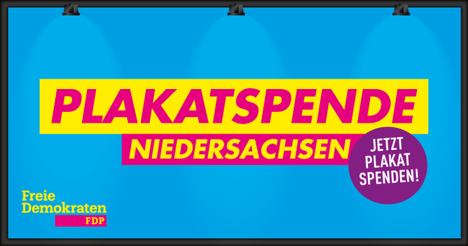 Plakatspende