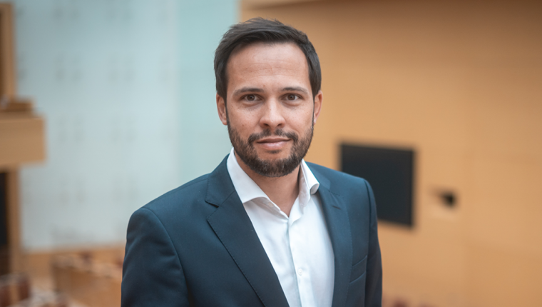 Martin Hagen, Vorsitzender der FDP Bayern, Chef der bayerischen FDP-Landtagsfraktion und Spitzenkandidat zur Landtagwahl.