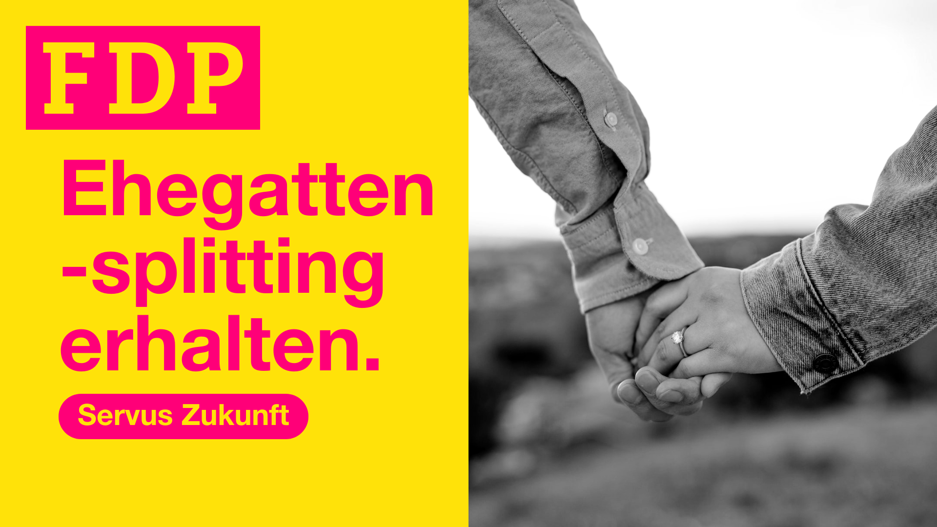 Ehegattensplitting erhalten