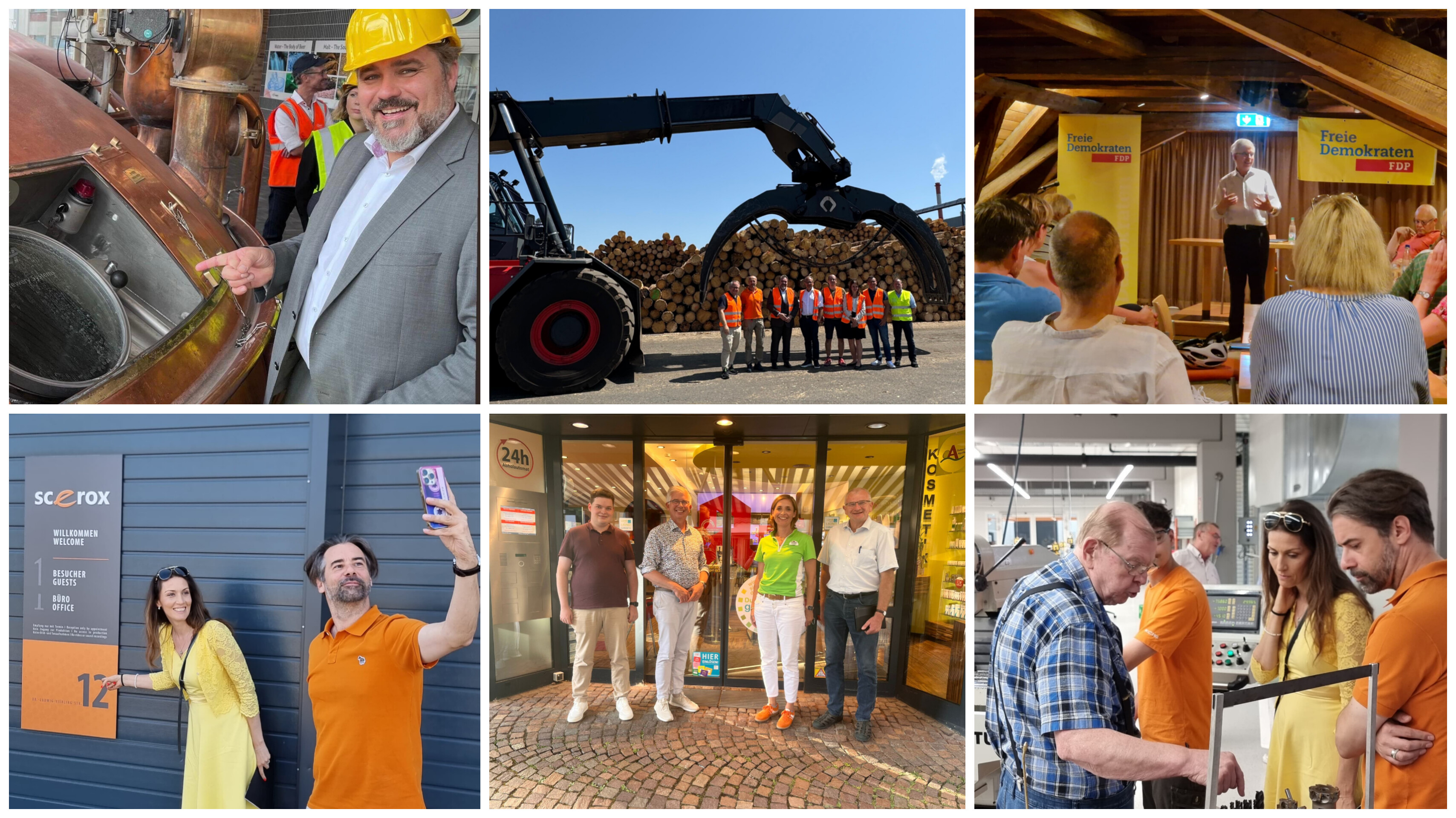 Die Sommertour der Landesgruppe in den Bezirken Oberbayern, Oberfranken und Schwaben.