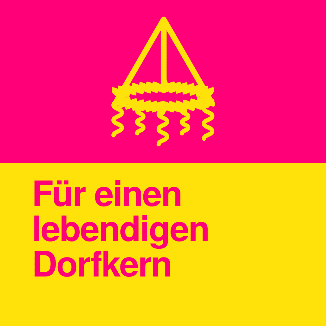 Bild lebendiger Dorfkern