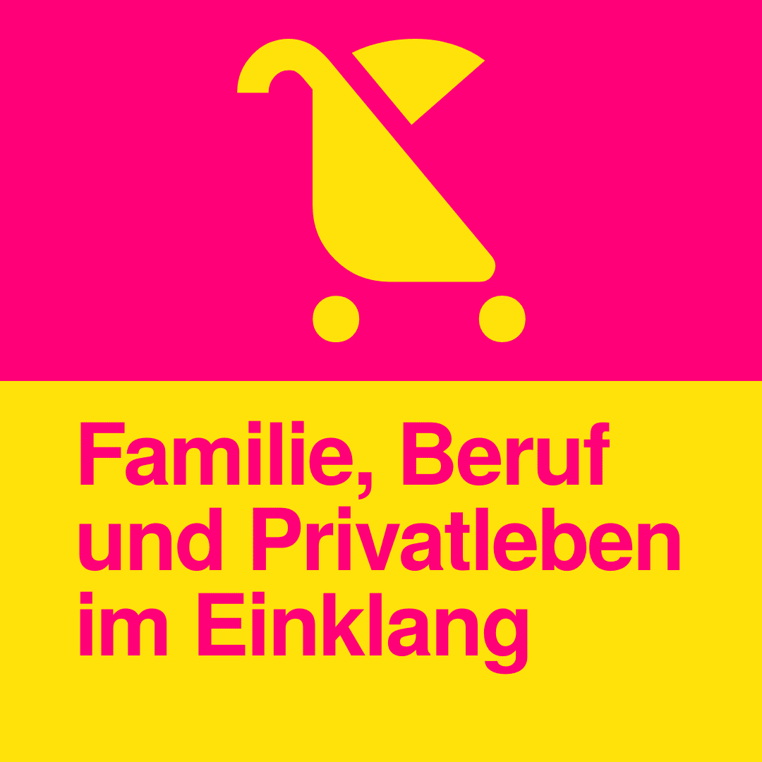 Bild Vereinbarkeit Familie, Beruf und Privatleben