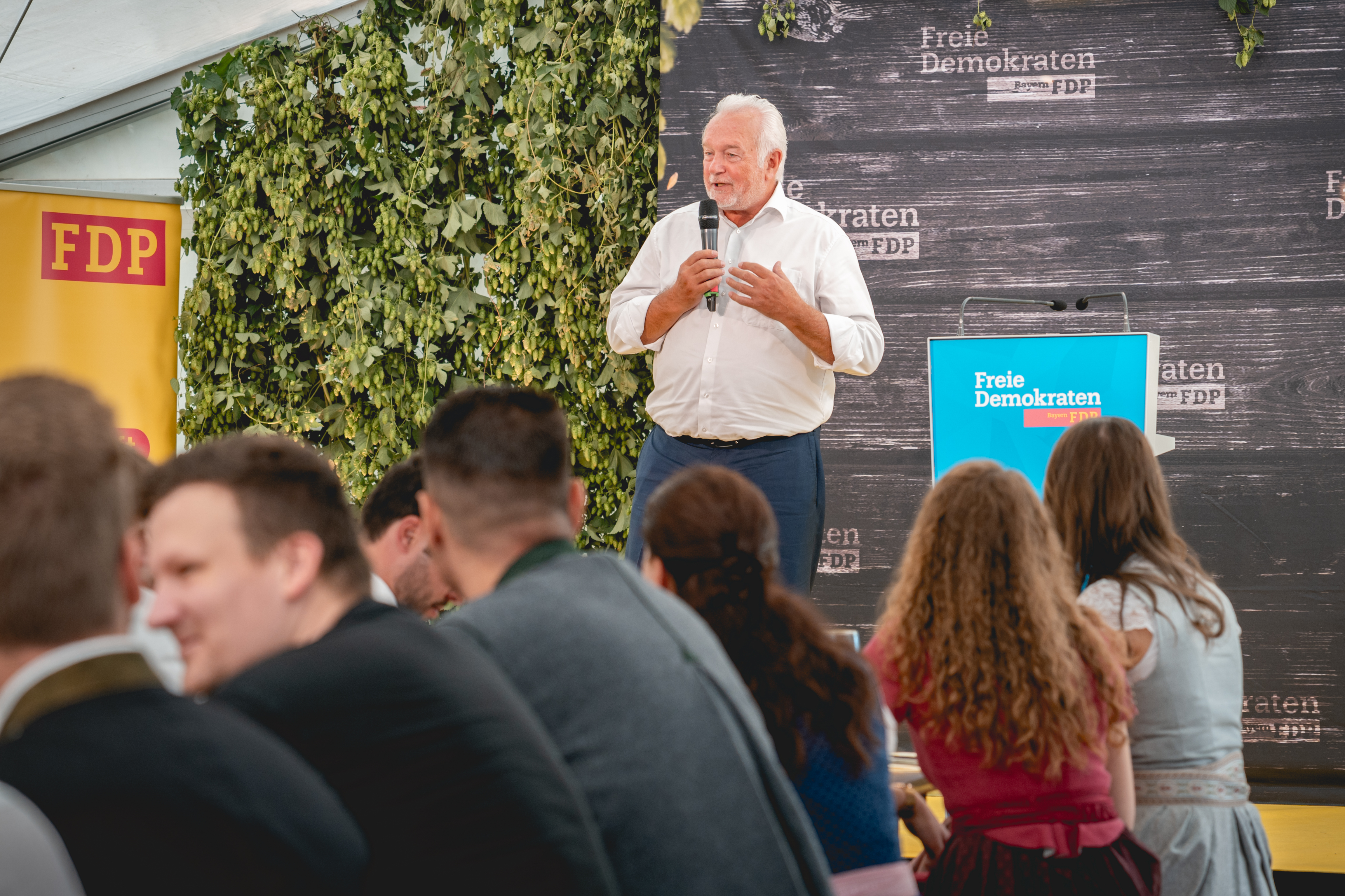 Wolfgang Kubicki am Politischen Gillamoos 2023.