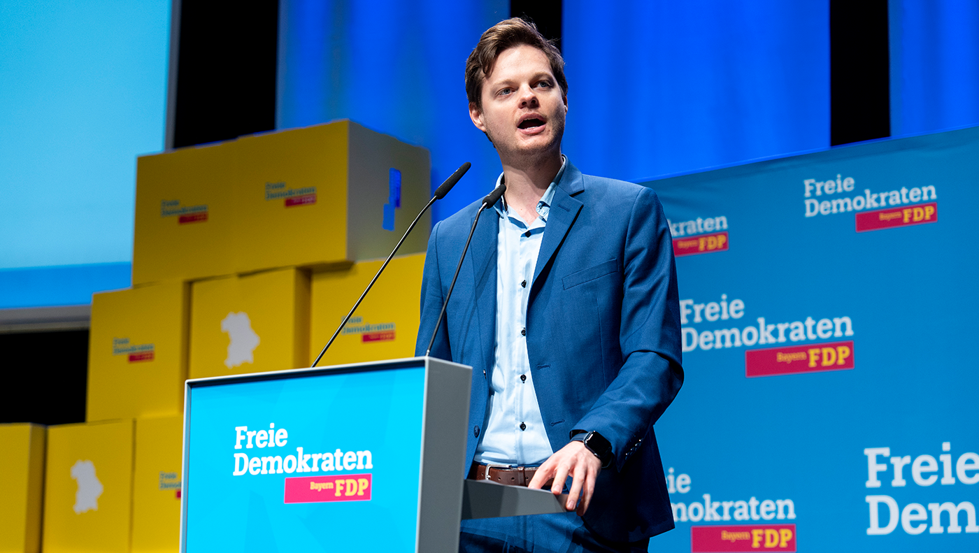 Will Europa besser machen: Bayerns EU-Spitzenkandidat Phil Hackemann.