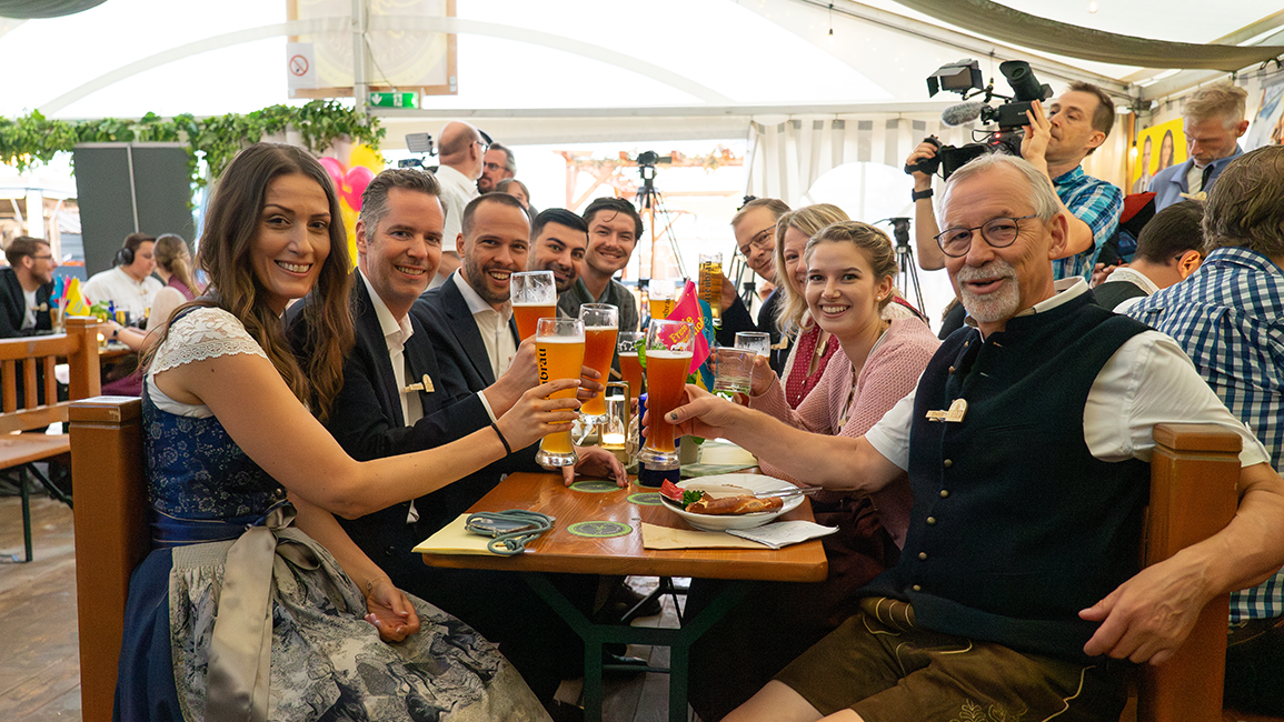 Der Politische Gillamoos 2024 der FDP in Bayern. Foto: Phil Achter.